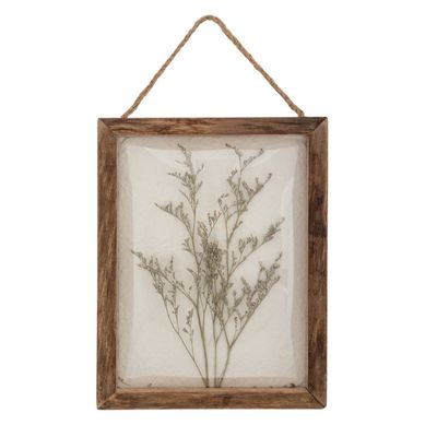 Déco Murale Fleurs Jonas Bois 20x25cm
