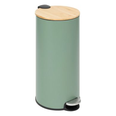 Poubelle Ronde Inox 42L Five - Ouverture Automatique Sensor Avec Fermeture Douce