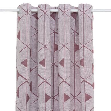 Rideau "maloe" Jacquard Violet Clair 140x260cm Rideau "maloe" Jacquard Violet Clair 140x260cm