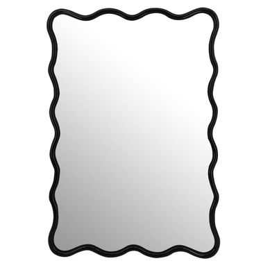 Miroir Vague "judy" Noir 89x59cm