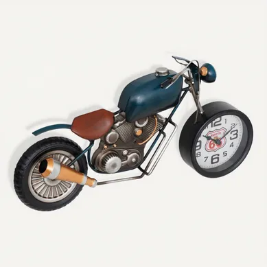 Horloge Neils Vert 43,5x23cm