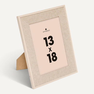 Cadre-photo Missy Beige 18,5x23,5cm