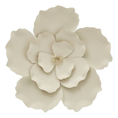 Décoration Murale Flok 29x29cm Beige