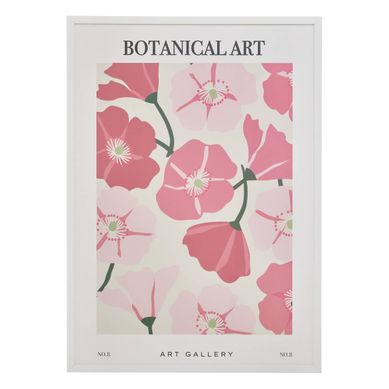 Affiche Encadrée Fleur De Rose 50x70cm