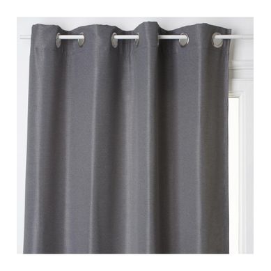 Rideau à Oeillets Occultant Gris Foncé 140 X 260 Cm Rideau à Oeillets Occultant Gris Foncé 140 X 260 Cm