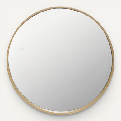 Miroir Mural En Bois D 68 Cm