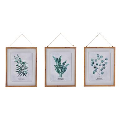 Cadre verre feuille 38x48 Multicouleur Cadre verre feuille 38x48 Multicouleur vue de face