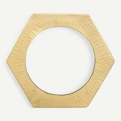 Miroir "romy" Métal 18x18cm