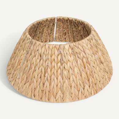 Cache-Pied De Sapin De Noël Pailleté Doré - Diamètre 56 Cm, Hauteur 32 Cm, Décoratif