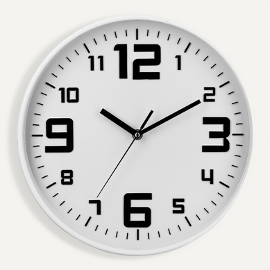 Pendule Murale Silencieuse Best Blanc D 30 Cm