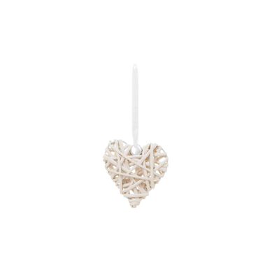 Objet Déco Coeur En Osier  D 12 Cm