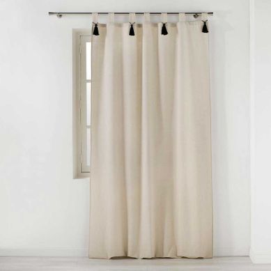 Voilage 140x240 cm CYRINE Naturel vue 3/4