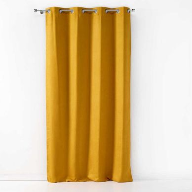 Rideau À Oeillets "sultane" 140x240cm Jaune