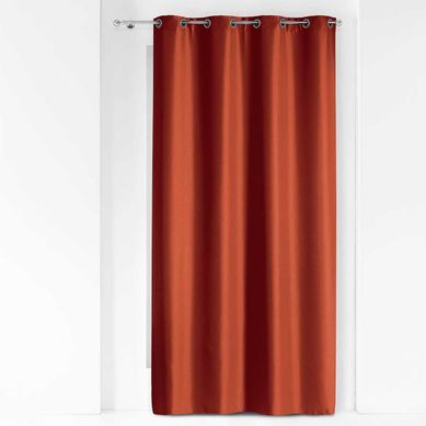Rideau À Oeillets "essentiel" 140x280cm Terracotta Rideau À Oeillets "essentiel" 140x280cm Terracotta