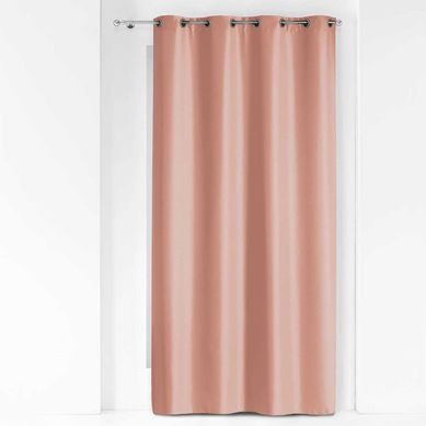 Rideau À Oeillets "essentiel" 140x280cm Rose Poudré