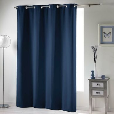 Rideau Occultant "occult" 135x240cm Bleu Navy