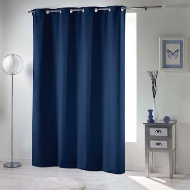 Rideau Occultant "occult" 135x280cm Bleu Navy