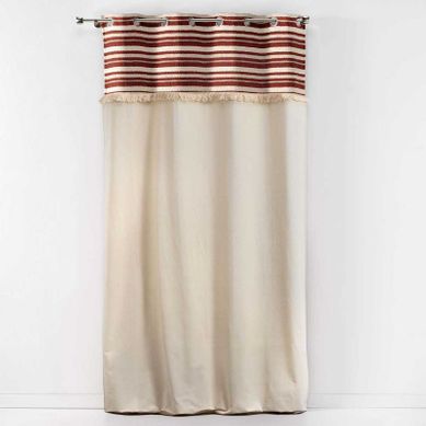 Voilage 140x240 cm ATLAS Terracotta vue 3/4