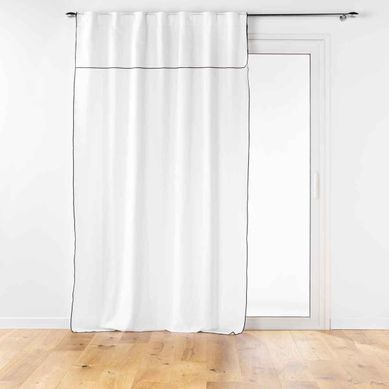 Rideau À Passants "mistraline" 140x240cm Blanc