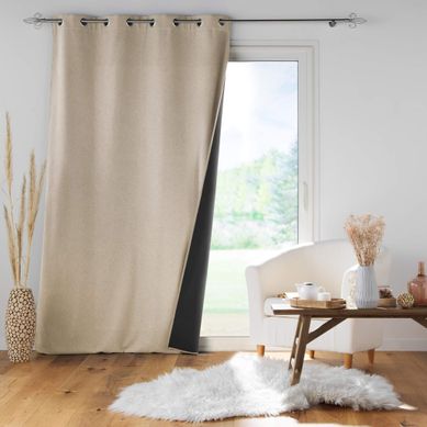 Rideau Thermique Jupiter 140x260 Cm Beige