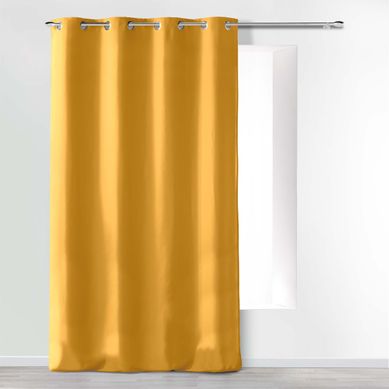 Rideau À Oeillets "absolu" 140x260cm Ocre