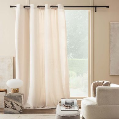 Rideau Obscurcissant Bouclette 140x260 Winona Naturel