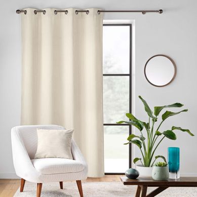 Rideau Obscurcissant Velours 140x260 Nils Naturel