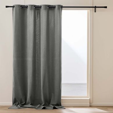Rideau Thermique Velours 140x260 Madison Anthracite