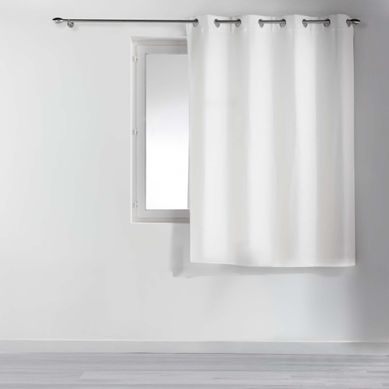 Rideau Occultant À Oeillets "chinea" 135x180cm Blanc