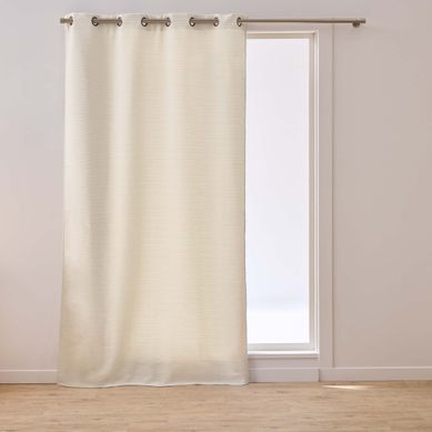 Rideau À Oeillets En Velours "shelby" 135x240cm Naturel