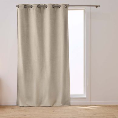 Rideau Isolant Thermique "spleen" 140x260cm Sable