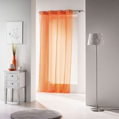Voilage Jacquard en étamine géométrique - Bordeaux - Maison - 20.95