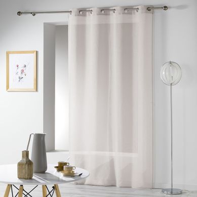 Rideau Voilage "telma" 140x280cm Taupe