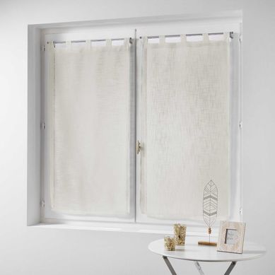 Paire De Voilages "haltona" 60x160cm Naturel