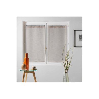 Paire De Voilages "milza" 60x160cm Beige