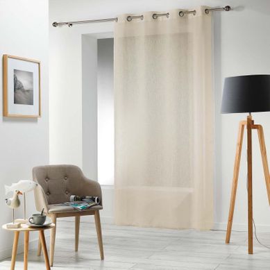 Voilage 140x240 cm CARLIN Lin vue 3/4