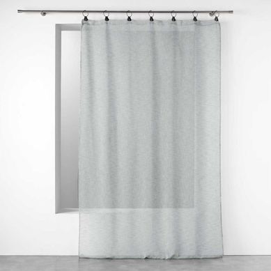 Rideau Voilage À Anneaux "linka" 140x240cm Gris
