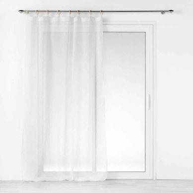 Voilage 140x240 cm MINALISA Blanc vue 3/4