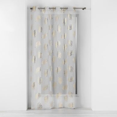 Rideau Voilage "sunny Gold" 140x280cm Or