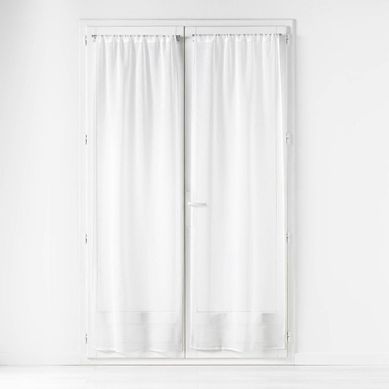 Paire De Voilage Passe-tringle "carlin" 70x200cm Naturel