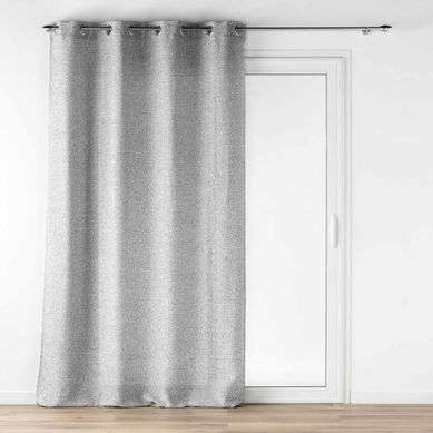 Rideau Voilage À Oeillets "loulaine" 140x240cm Gris