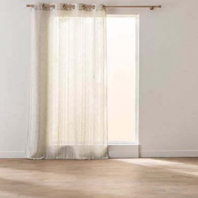 Rideau Voilage À Oeillets "zaho" 140x260cm Lin