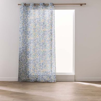 Rideau Voilage À Oeillets "ilona" 140x240cm Vert