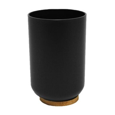 Distributeur De Gobelets Mural OKBY - Pour 60-80 Gobelets - One Touch Noir - Installation Adhésive Ou Vis