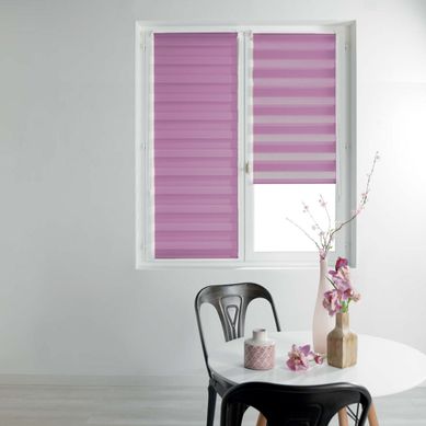 Store Enrouleur Jour Nuit "daynight" 120x180cm Violet Store Enrouleur Jour Nuit "daynight" 120x180cm Violet