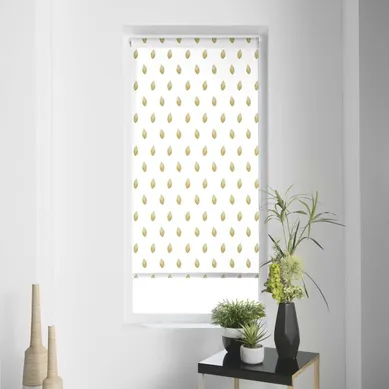 Store Enrouleur Tamisant "verdura" 120x180cm Blanc