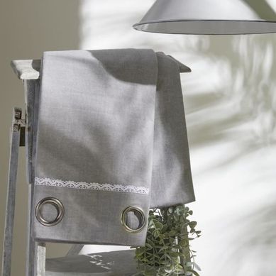 Rideau - Charme - Chambray Capucine - 140 X 240 Cm