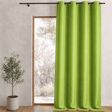 Rideau Occultant 80 % Uni - 135x260 Cm - Vert