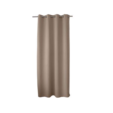 Rideau Occultant Basic Grande Hauteur Naturel 140 X 280 Cm - Enjoy Home