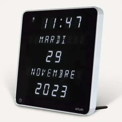 Horloge LED Ephemeris 28x28cm